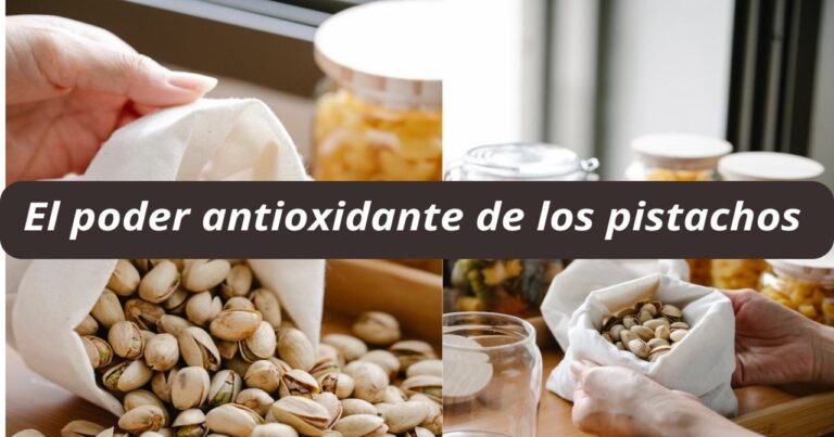 El poder antioxidante de los pistachos