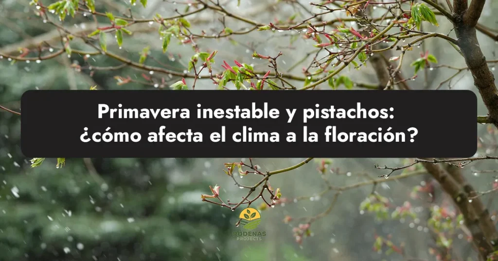 Primavera inestable y pistachos: ¿cómo afecta el clima a la floración?